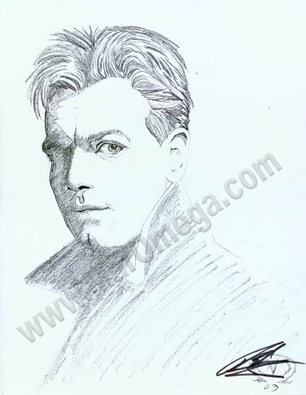 Ewan McGreggor pencil sketch