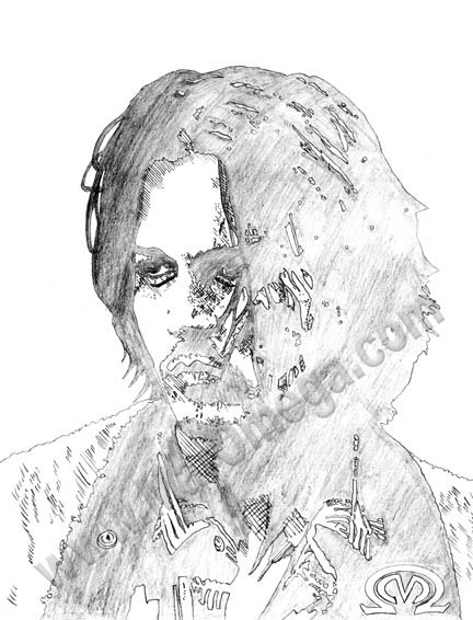 Johnny Depp tight pencils