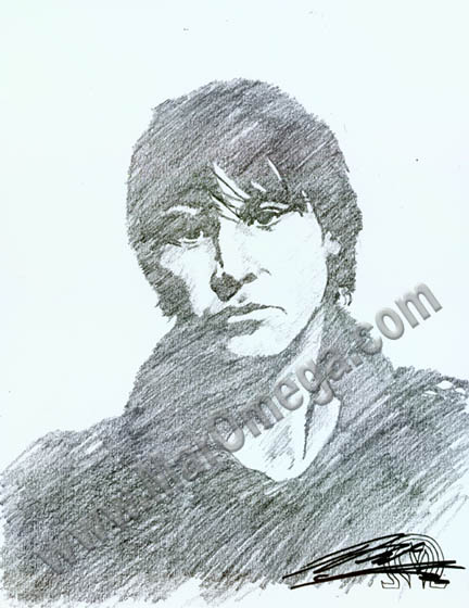 Keanu Reeves pencil sketch